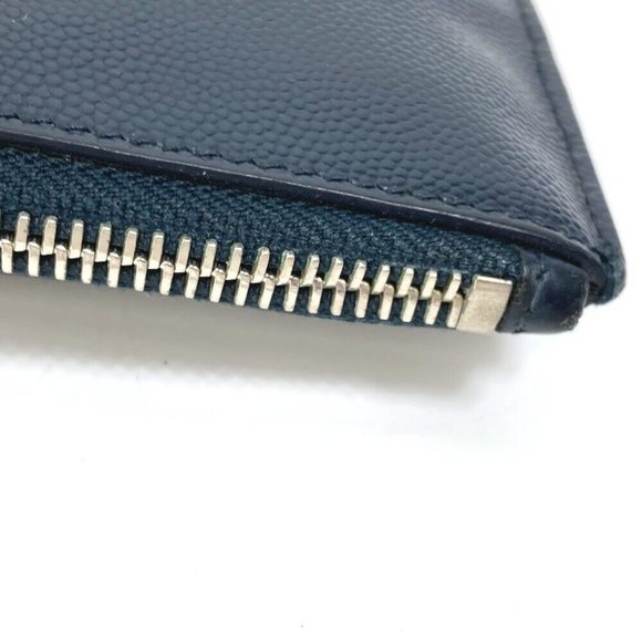 SAINT LAURENT PARIS 397294 Pouch Classic Saint Laurent Mini Zip Clutch - Picture 8 of 10